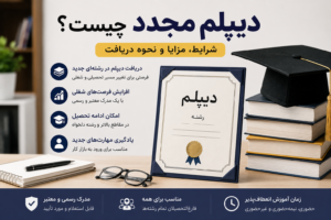 دیپلم مجدد چیست؟ شرایط، مزایا و نحوه دریافت در سال ۱۴۰۵