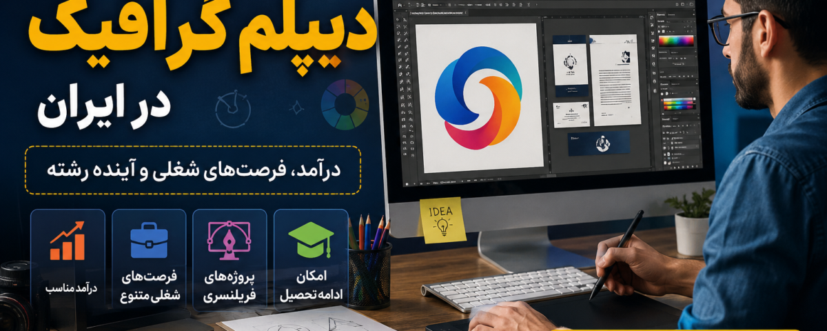 بازار کار دیپلم گرافیک و فرصت‌های شغلی رشته گرافیک
