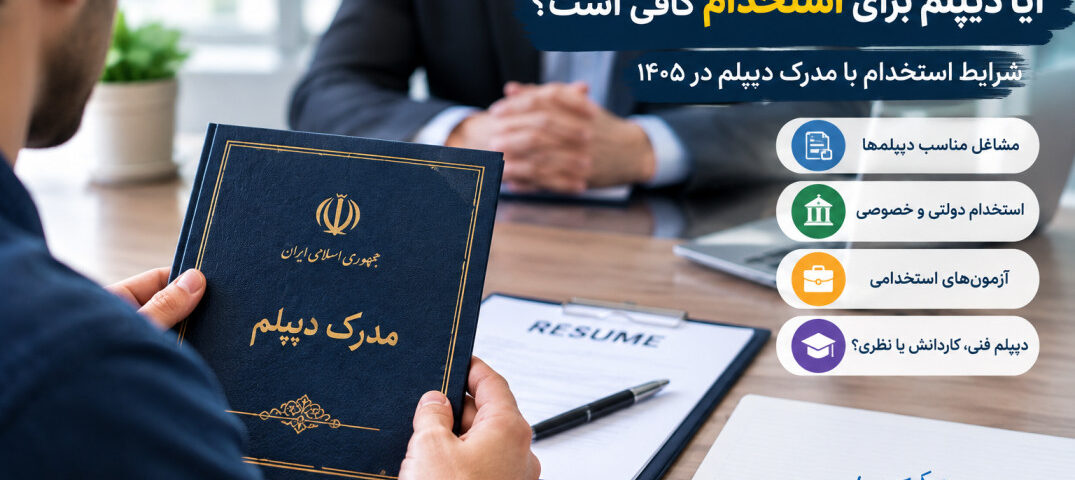 استخدام با مدرک دیپلم